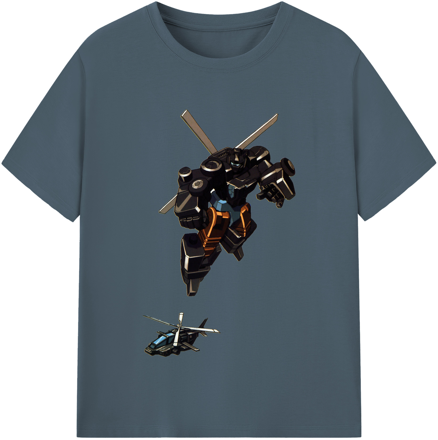 （画像用）  綿100％半袖Tシャツ（フロントプリント）